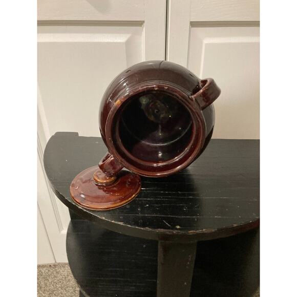 Antique Bean Pot with Lid USA Excellent Condition - Picture 3 of 7